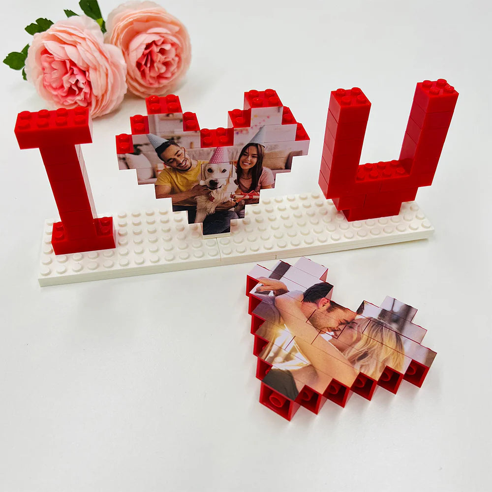 I ❤️ U – Építőkockás emlék