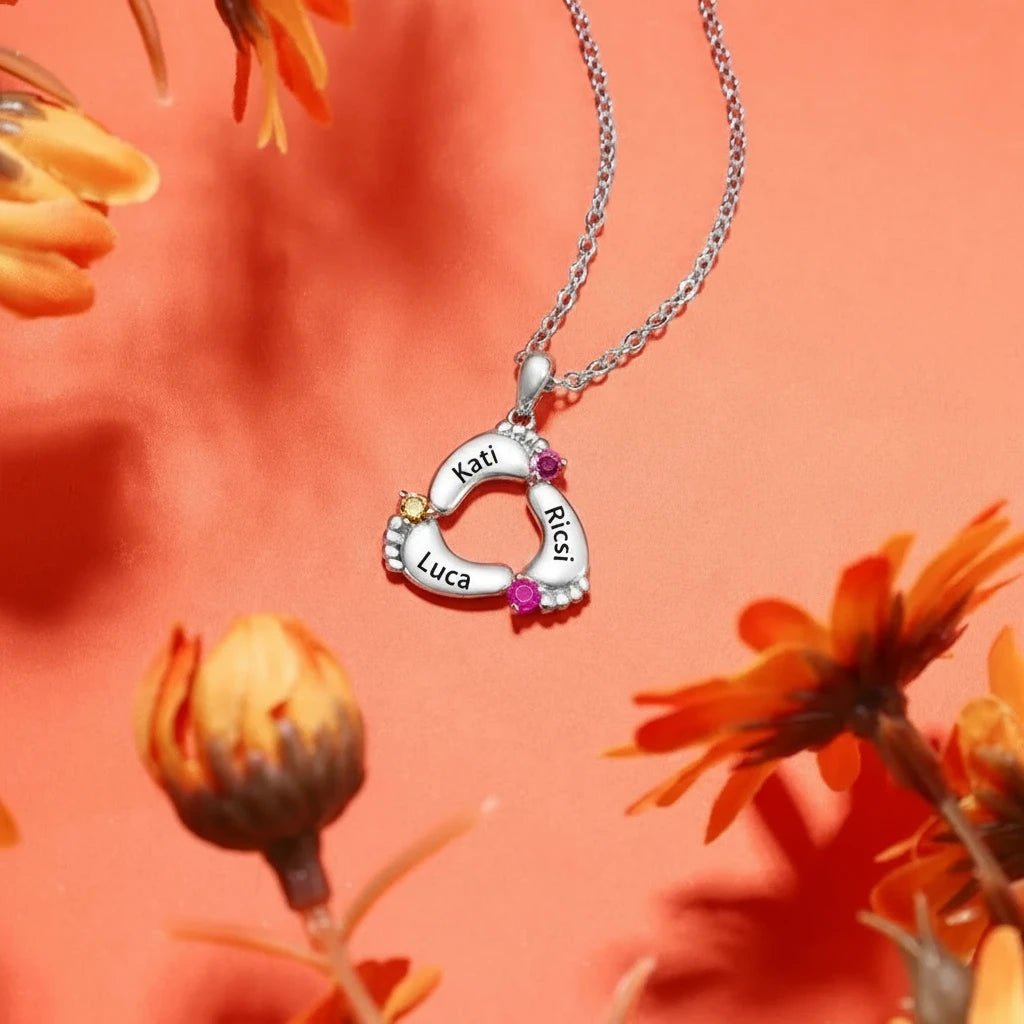 Anyai Szeretet Medál – Születési Köves Ékszer