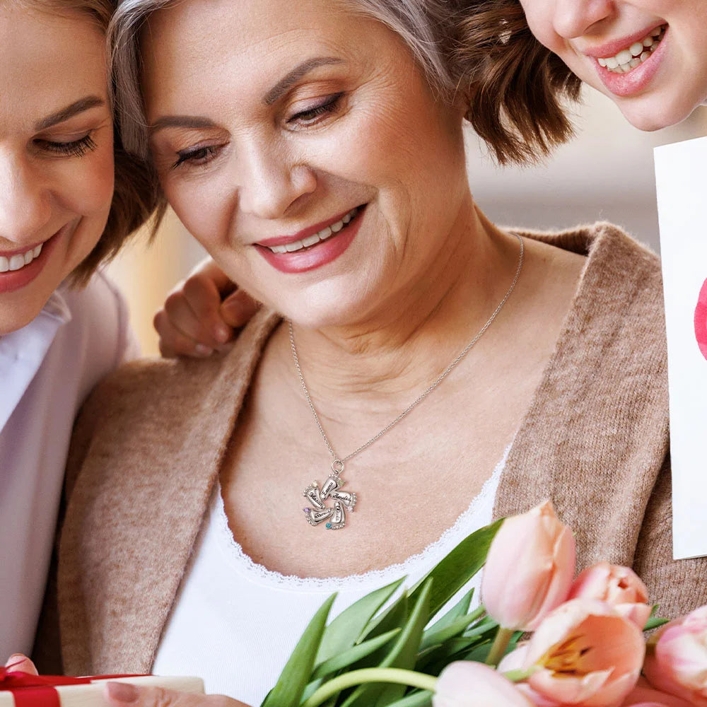 Anyai Szeretet Medál – Születési Köves Ékszer