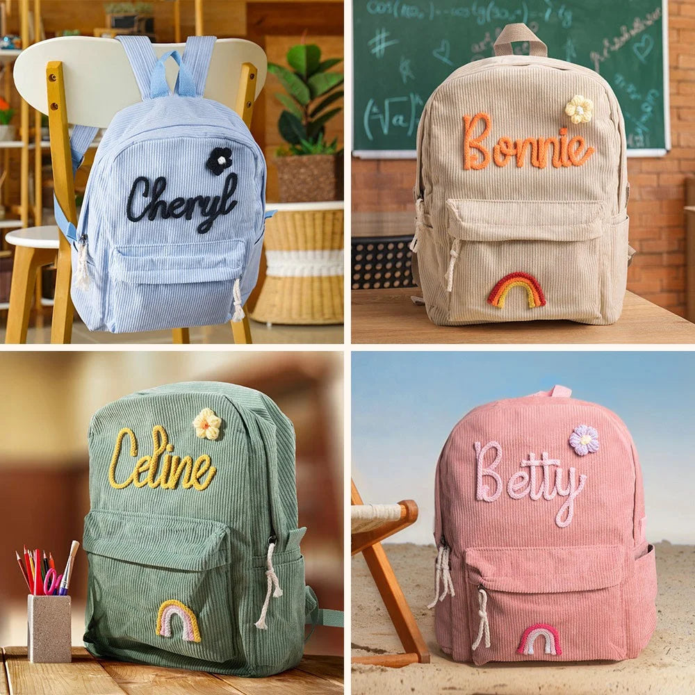 🎒Saját Névvel és Jellel Díszített Gyerekhátizsák