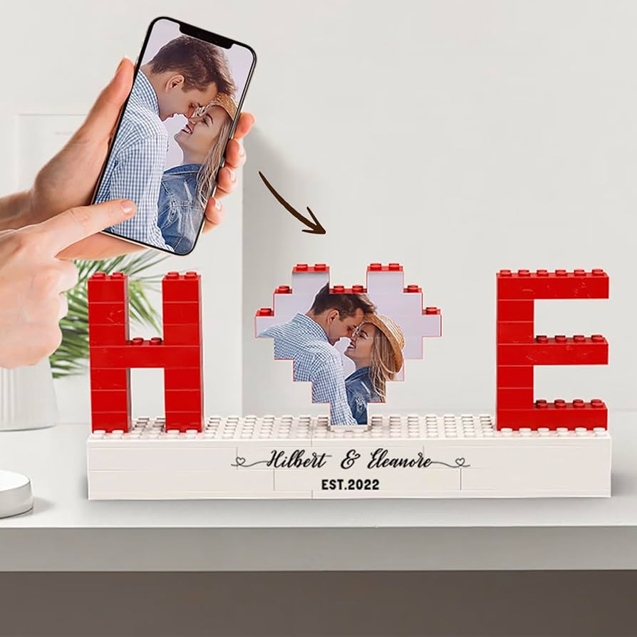 I ❤️ U – Építőkockás emlék