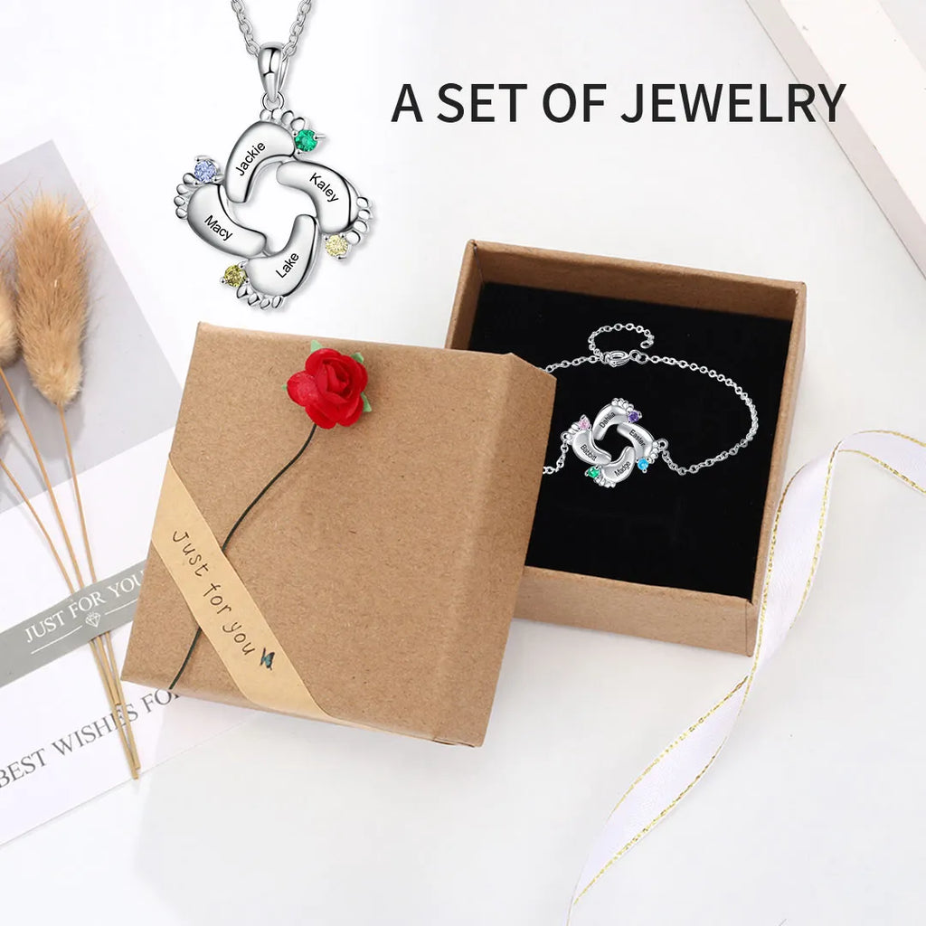 Anyai Szeretet Medál – Születési Köves Ékszer