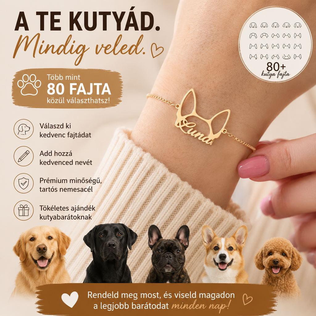 Kedvenc Fajtája Karkötő