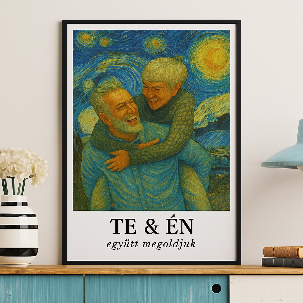 Egyedi Vászonkép Van Gogh Hangulatban