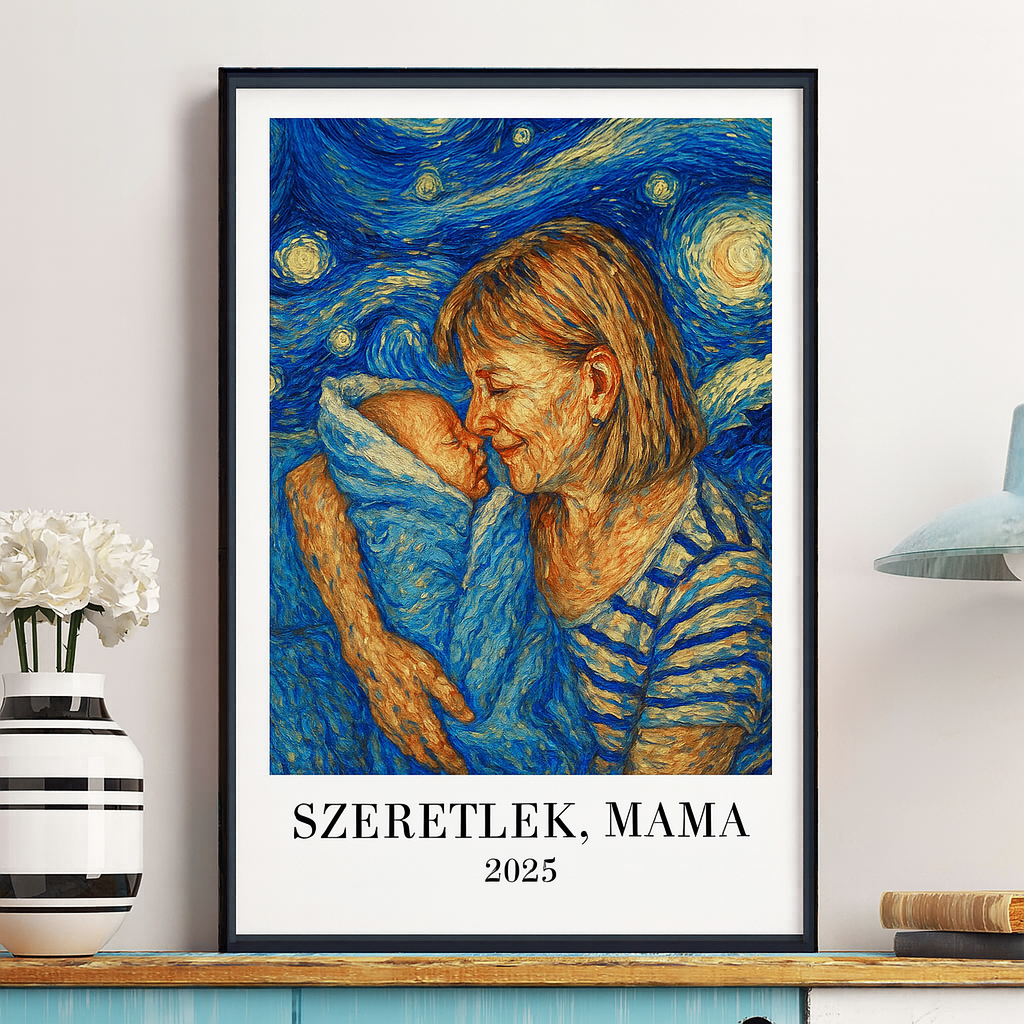 Egyedi Vászonkép Van Gogh Hangulatban