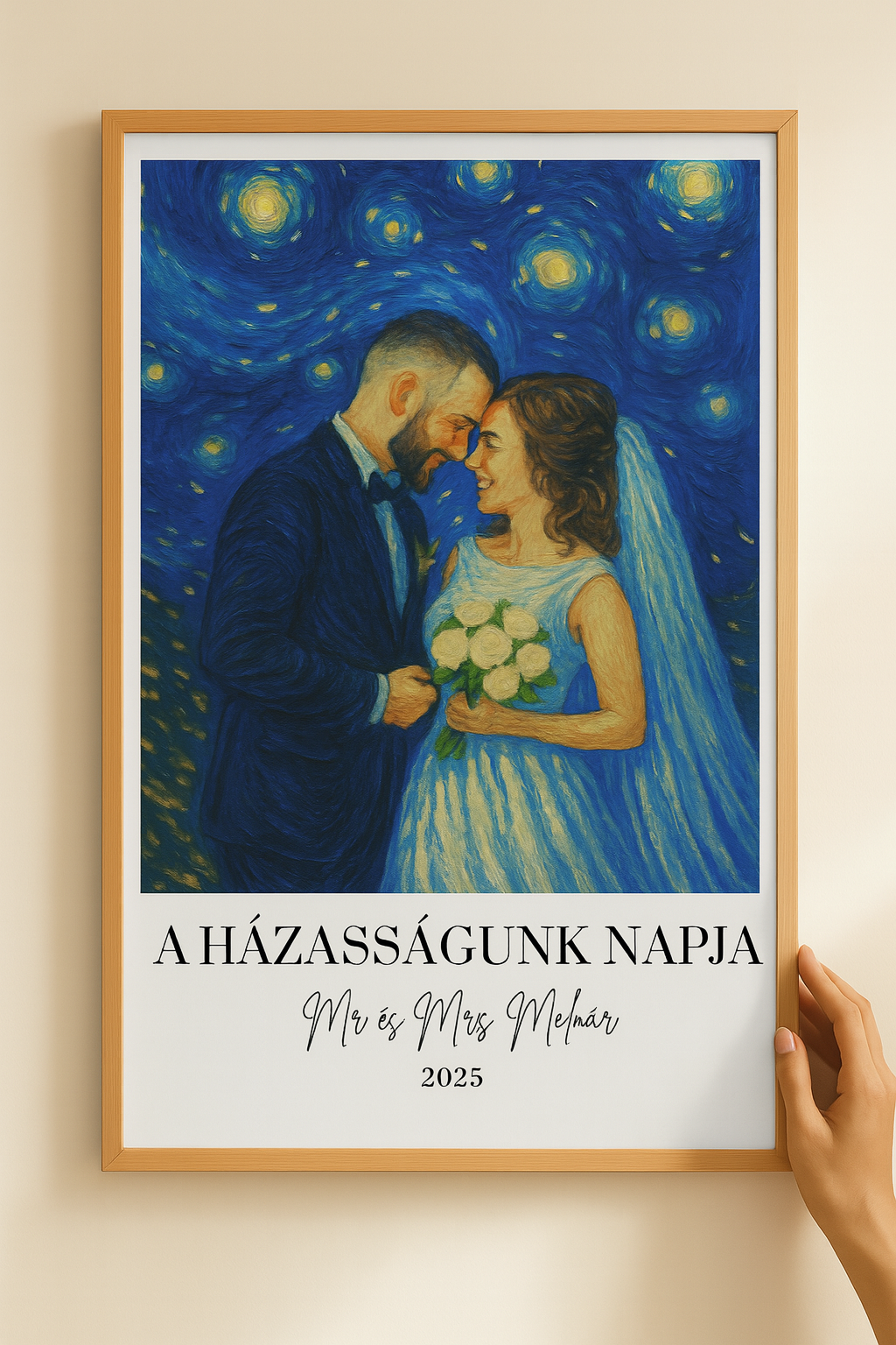 Egyedi Vászonkép Van Gogh Hangulatban