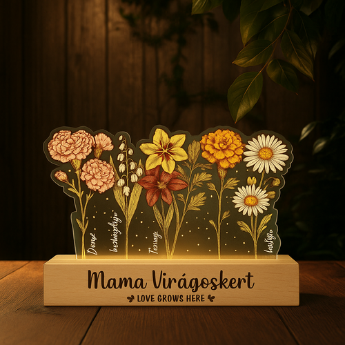 AnyaFény Családi Virágoskert Lámpa