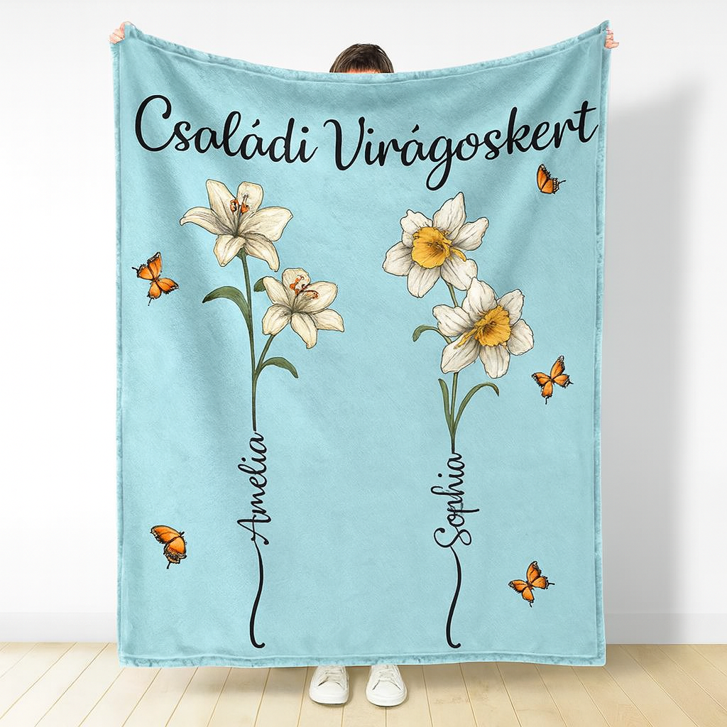 Családi Virágoskert Takaró