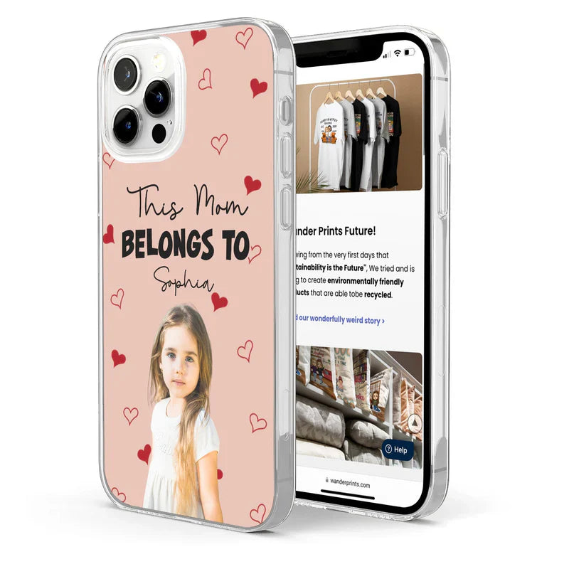 Szeretlek Anyu/Apa iPhone Tok