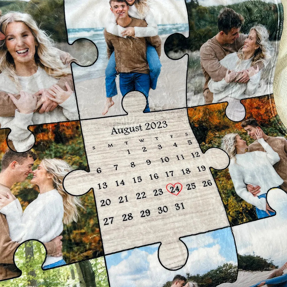 Puzzle Szerelem Takaró