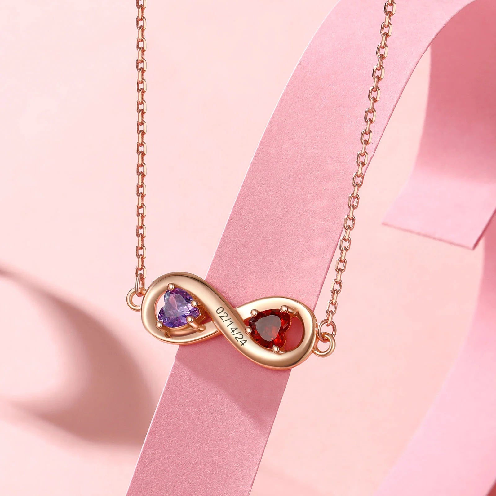 Végtelen Szerelem Személyre Szabott Karkötő Örök Rózsa Medvével