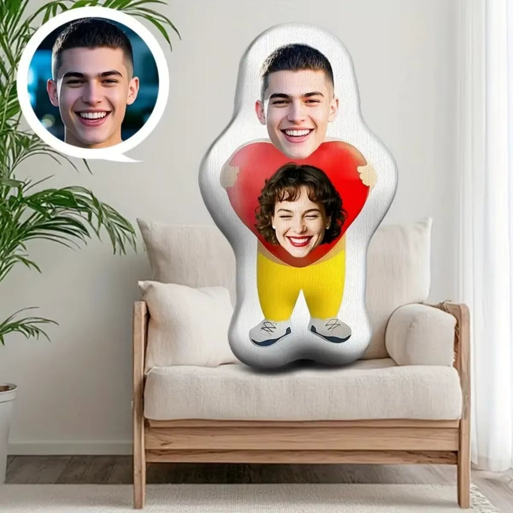 Figurás Valentin-napi Párna