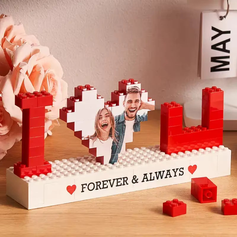 I ❤️ U – Építőkockás emlék