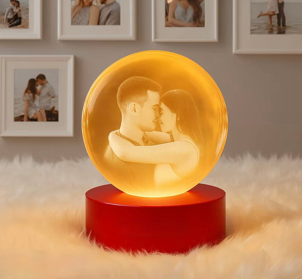 LED Kristályban Zárt Emlék