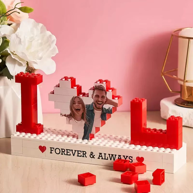 I ❤️ U – Építőkockás emlék