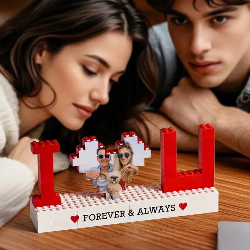I ❤️ U – Építőkockás emlék