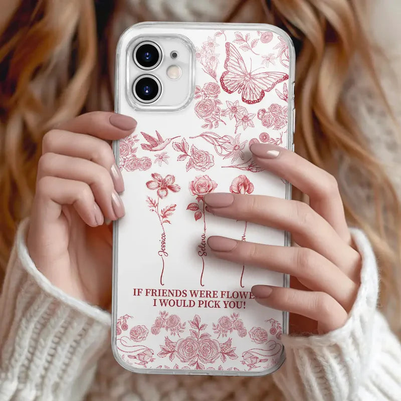 Egyedi Családi Virágoskert iPhone Tok