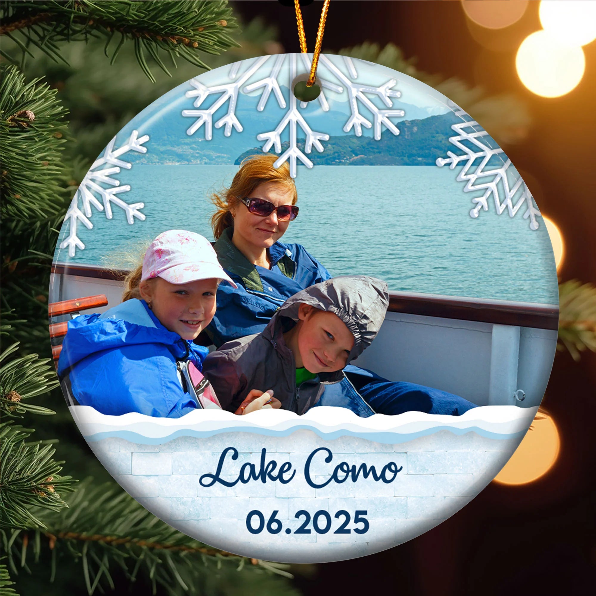 Egyedi Karácsonyfadísz