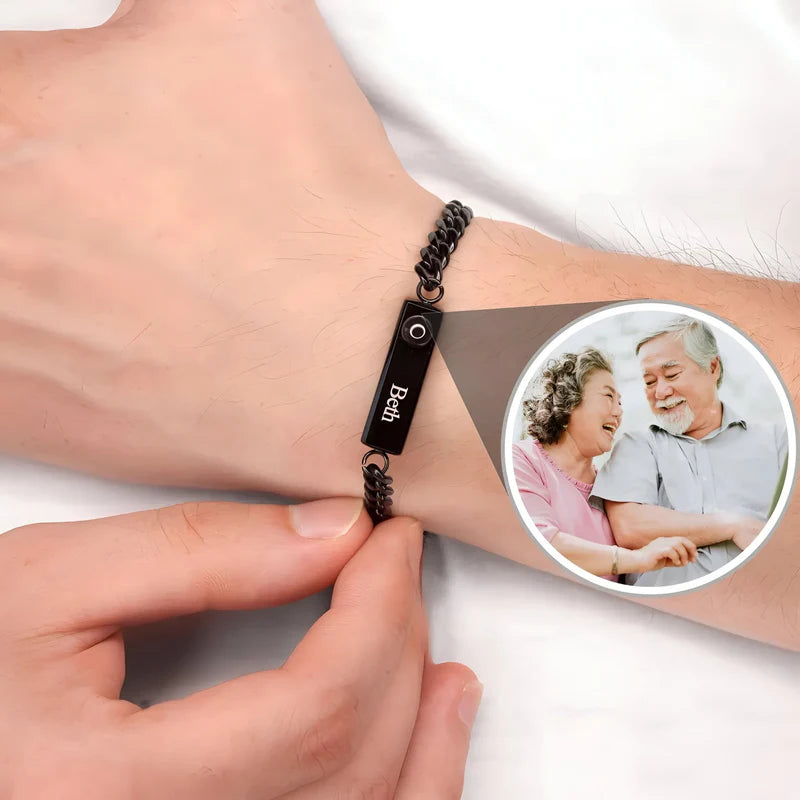 Összetartozunk – Páros Fotós & Gravírozott Karkötő