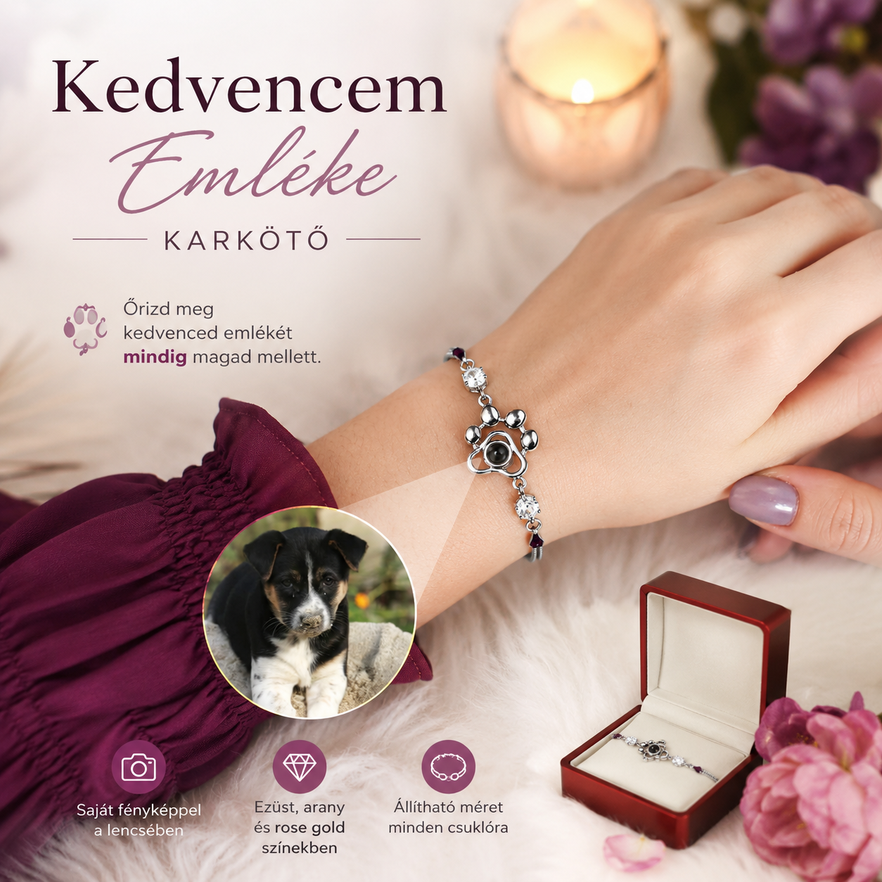 Kedvencem Emléke Karkötő