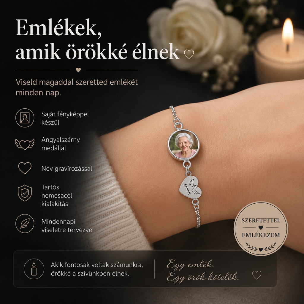 🕊️ Szeretettel Emlékezem Karkötő