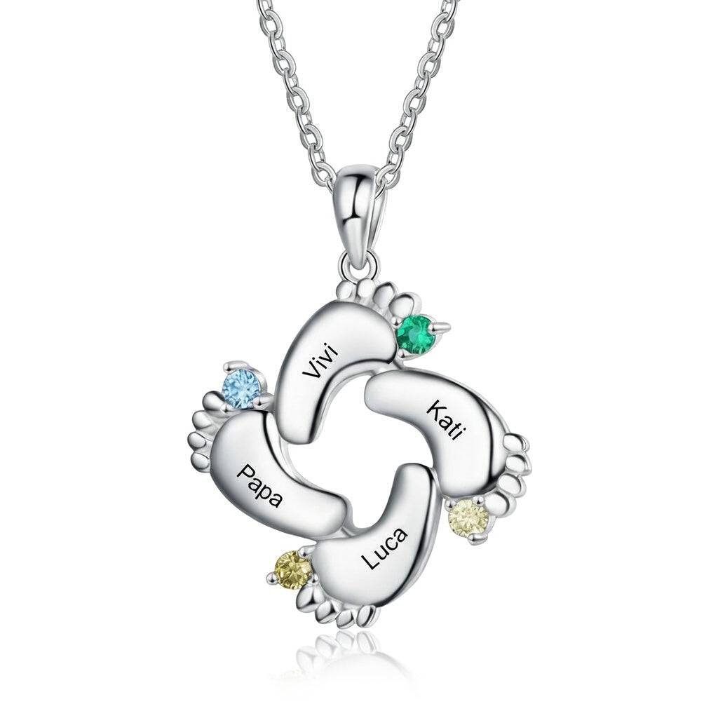 Anyai Szeretet Medál – Születési Köves Ékszer