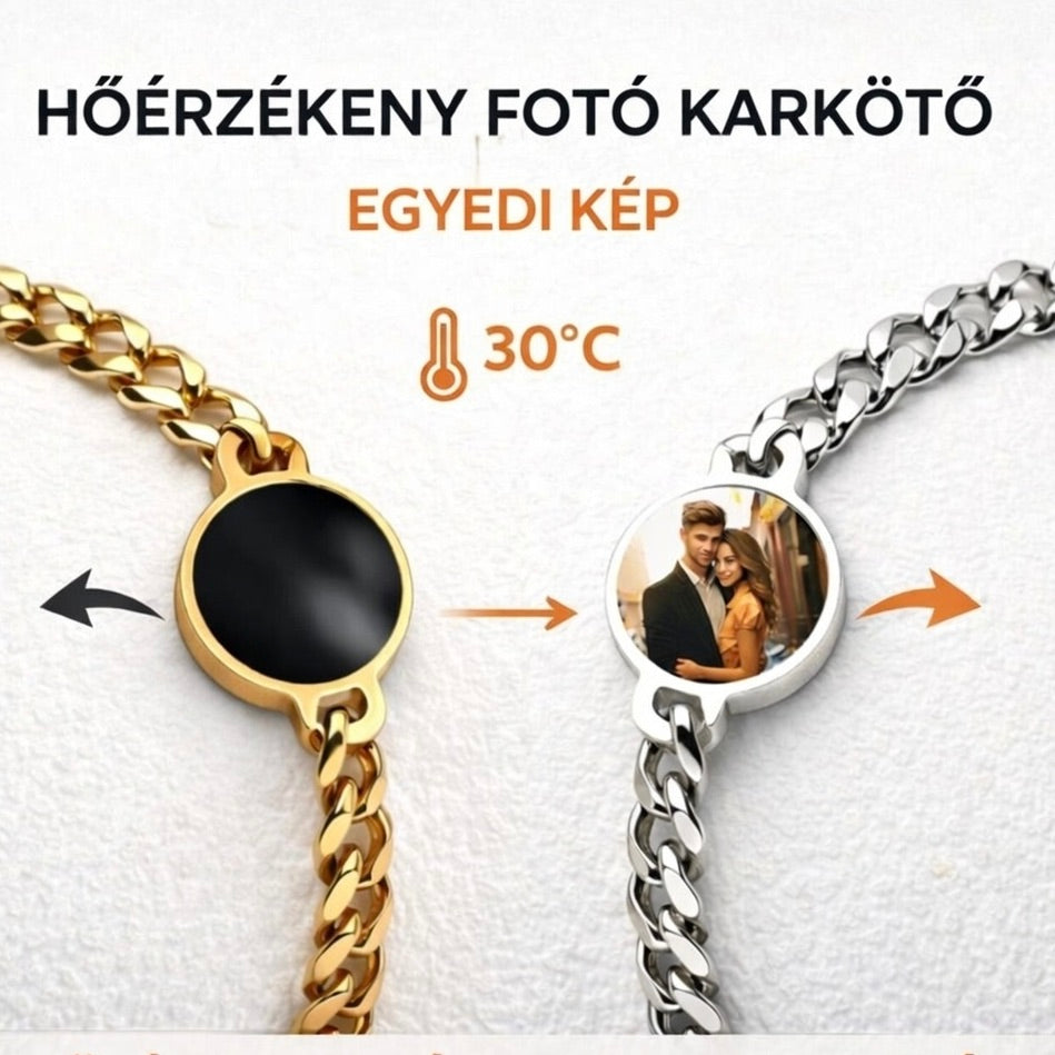 Örök Emlék - Titkos Fotós Karkötő