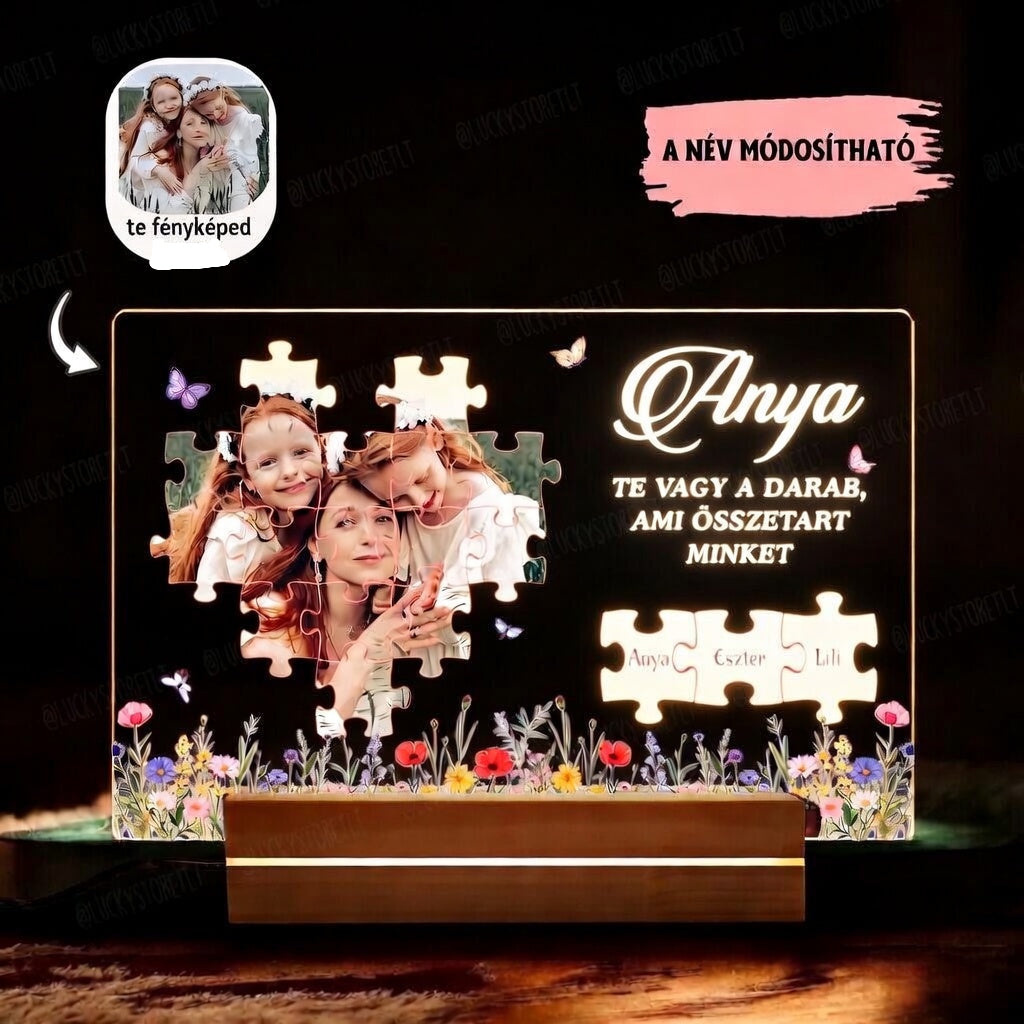 Legjobb Anya Puzzle Led fény