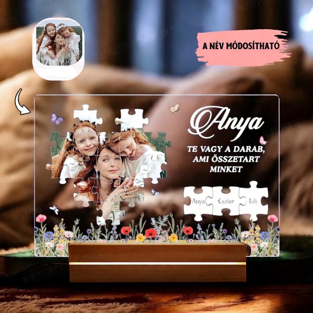 Legjobb Anya Puzzle Led fény