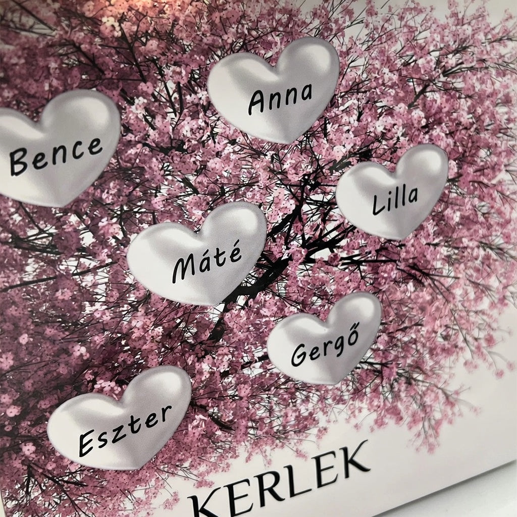 Világító Családfa Box