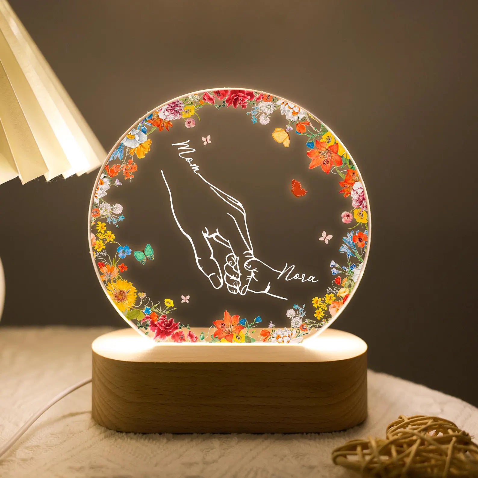 Családi Összetartozás LED Lámpa