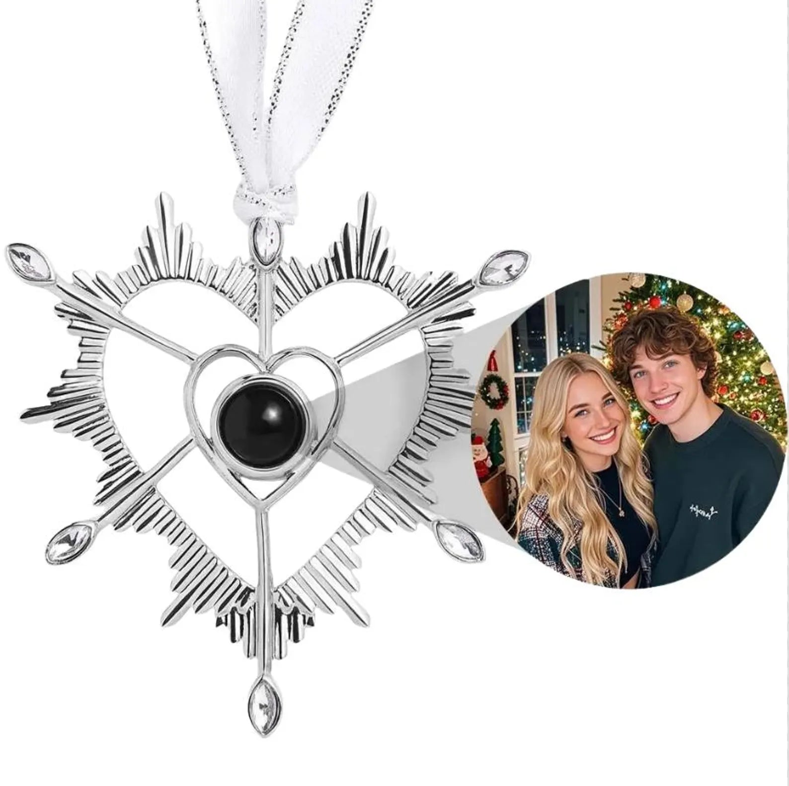 SzívLencse Emlékdísz