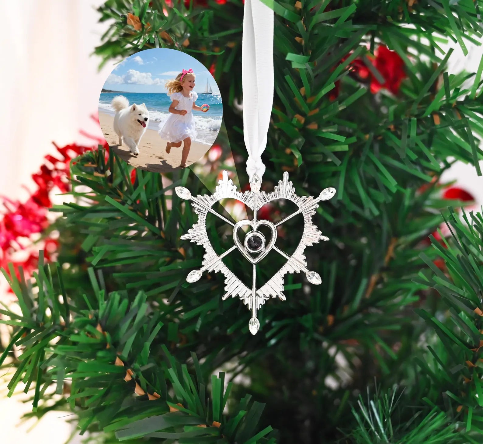 SzívLencse Emlékdísz