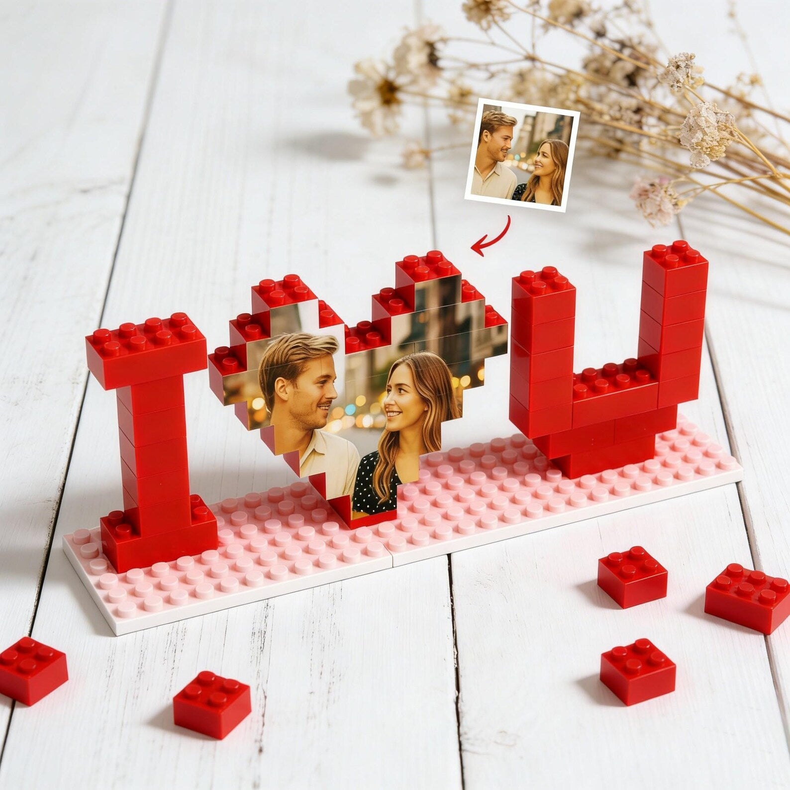 I ❤️ U – Építőkockás emlék