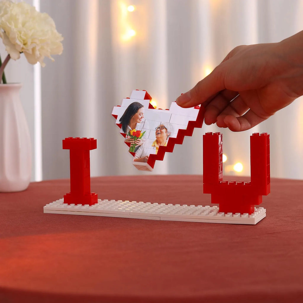 I ❤️ U – Építőkockás emlék