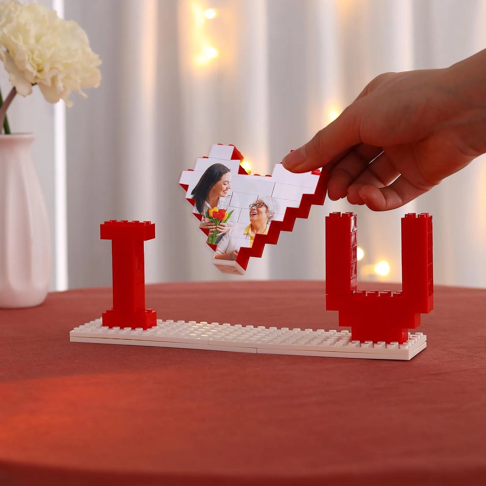 I ❤️ U – Építőkockás emlék