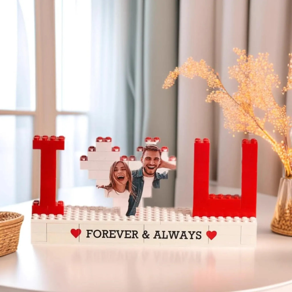 I ❤️ U – Építőkockás emlék