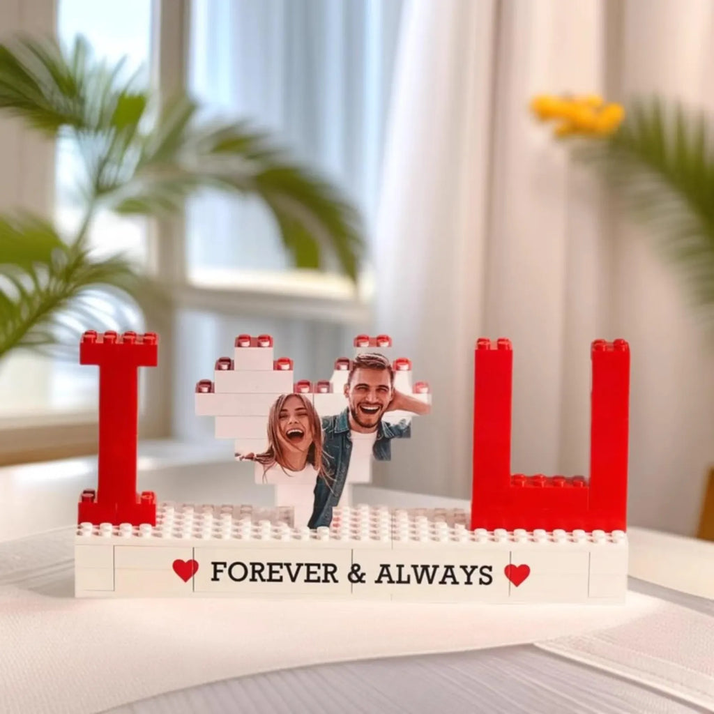 I ❤️ U – Építőkockás emlék