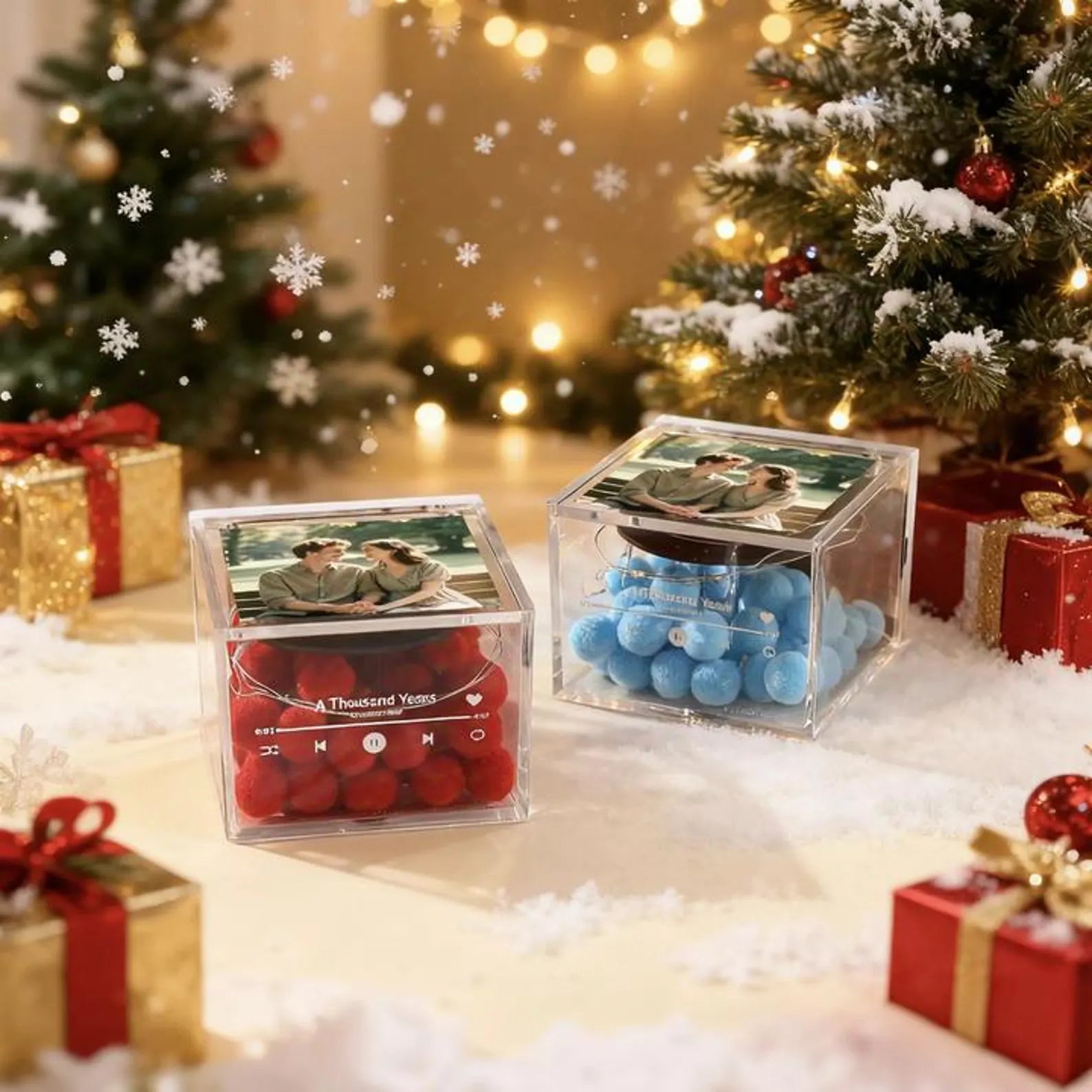 Szívünk Dala – Egyedi Fotós LED Zenedoboz