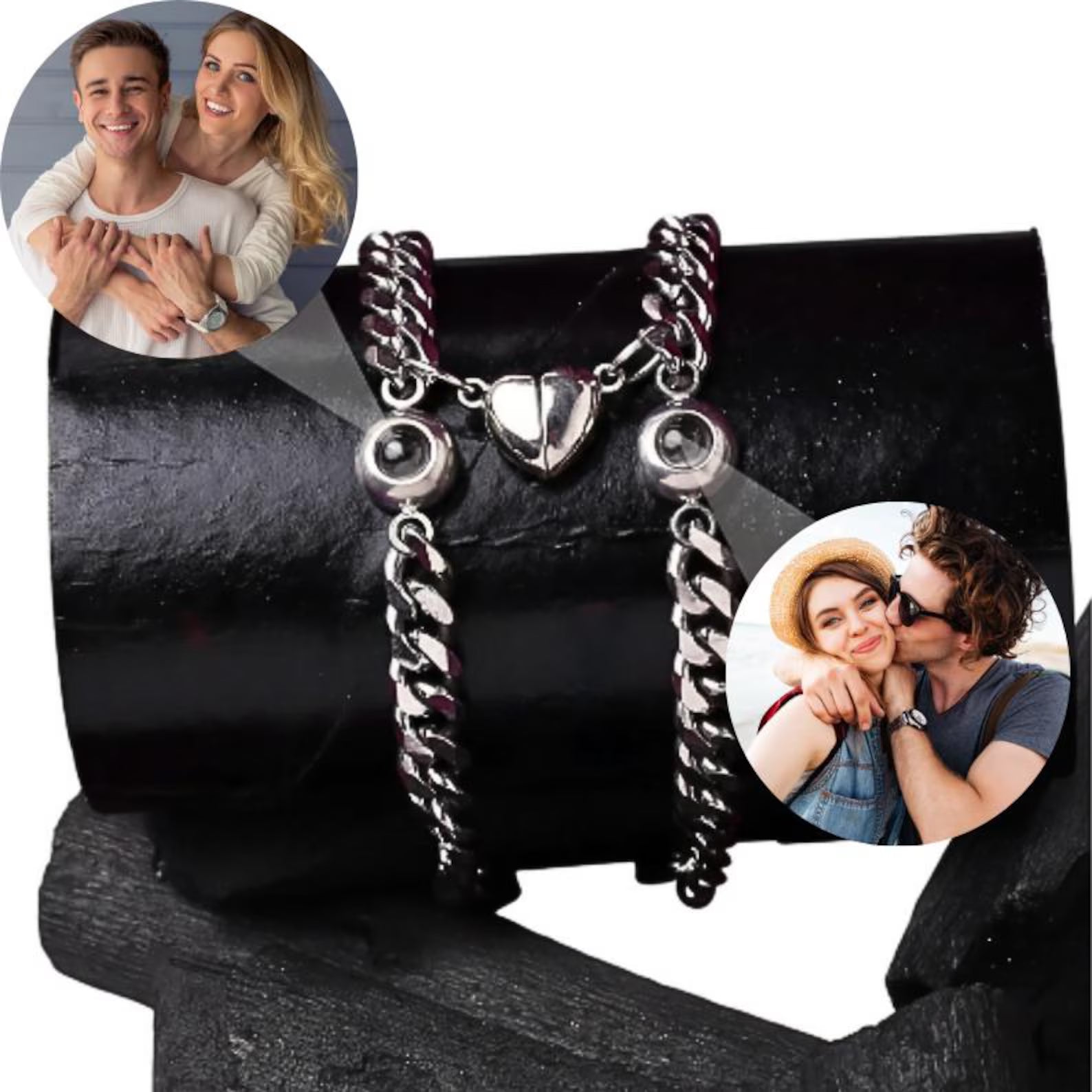 Örökké Együtt -  Mágneses Páros Karkötő