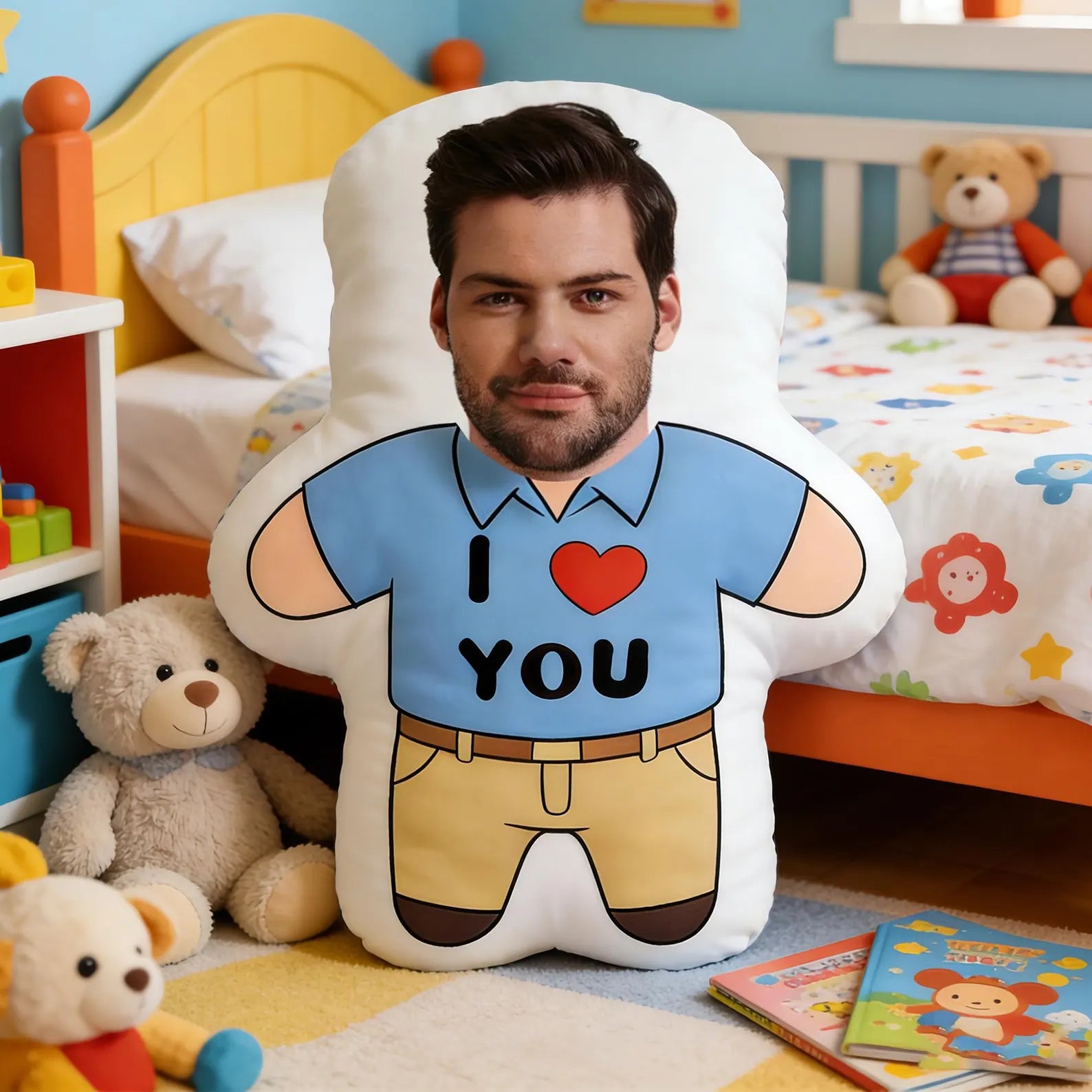 Figurás Valentin-napi Párna