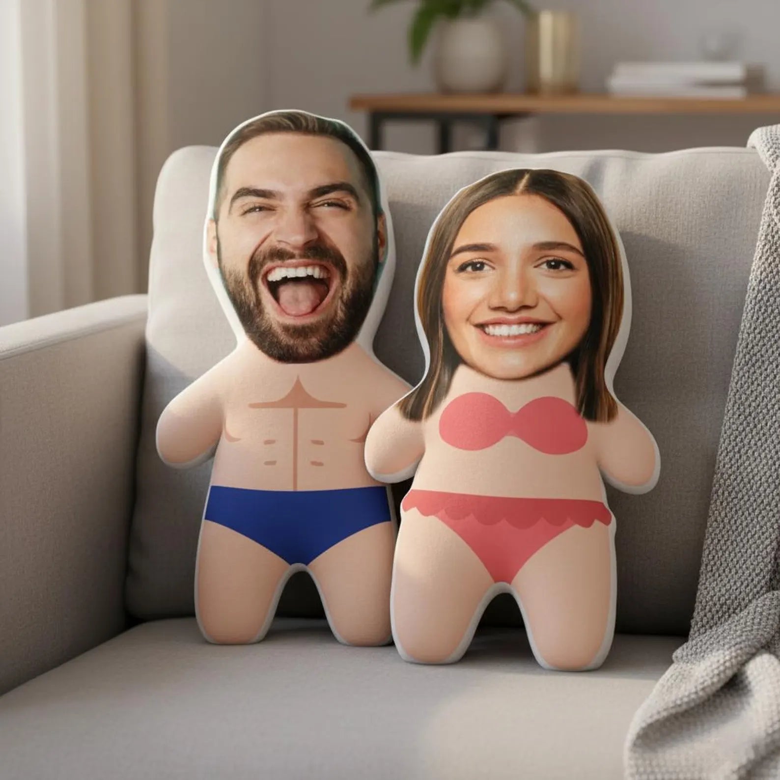 Figurás Valentin-napi Párna