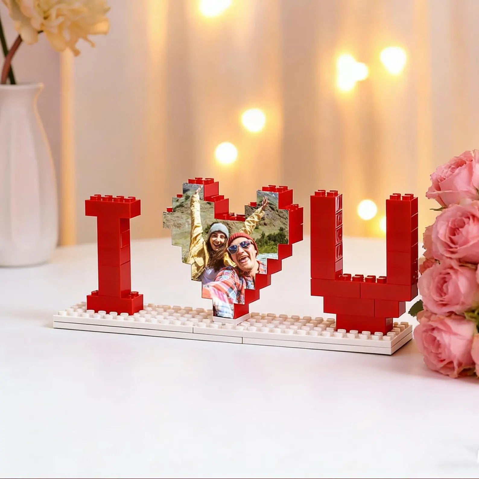 I ❤️ U – Építőkockás emlék