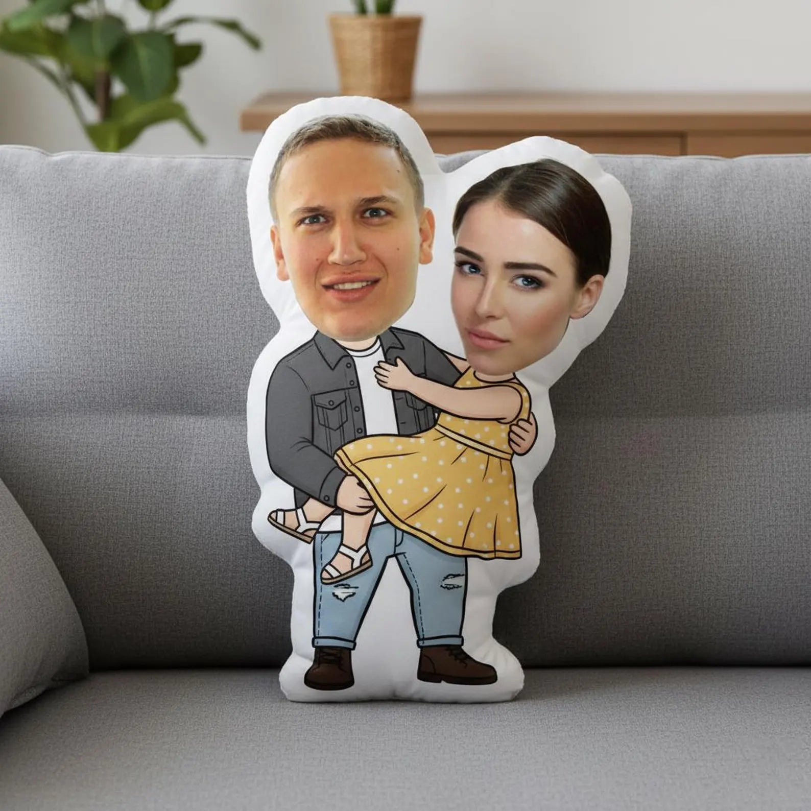 Figurás Valentin-napi Párna