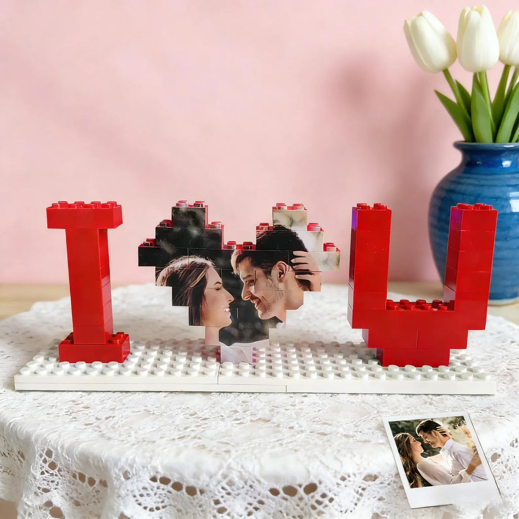 I ❤️ U – Építőkockás emlék