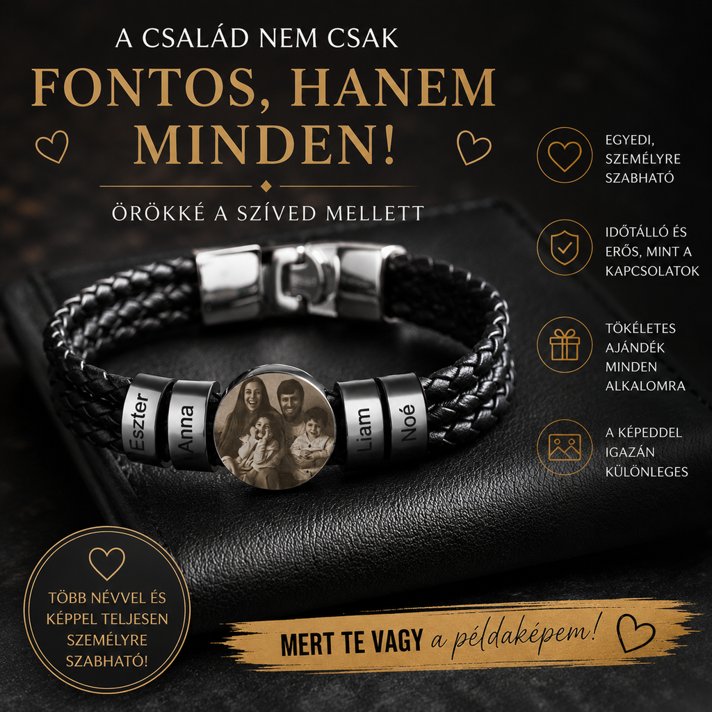Örök Emlék Fényképes Karkötő