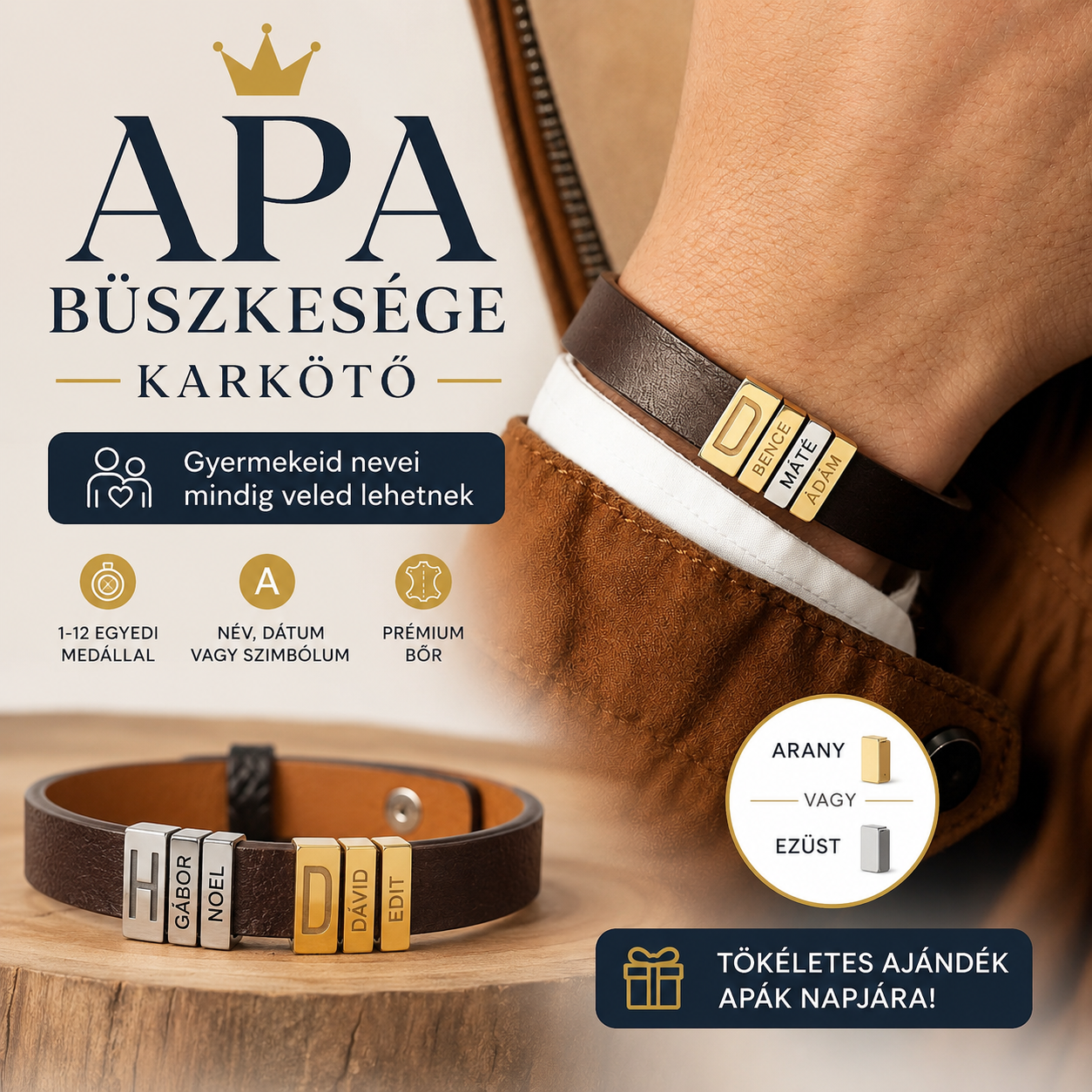 Apa Büszkesége Karkötő